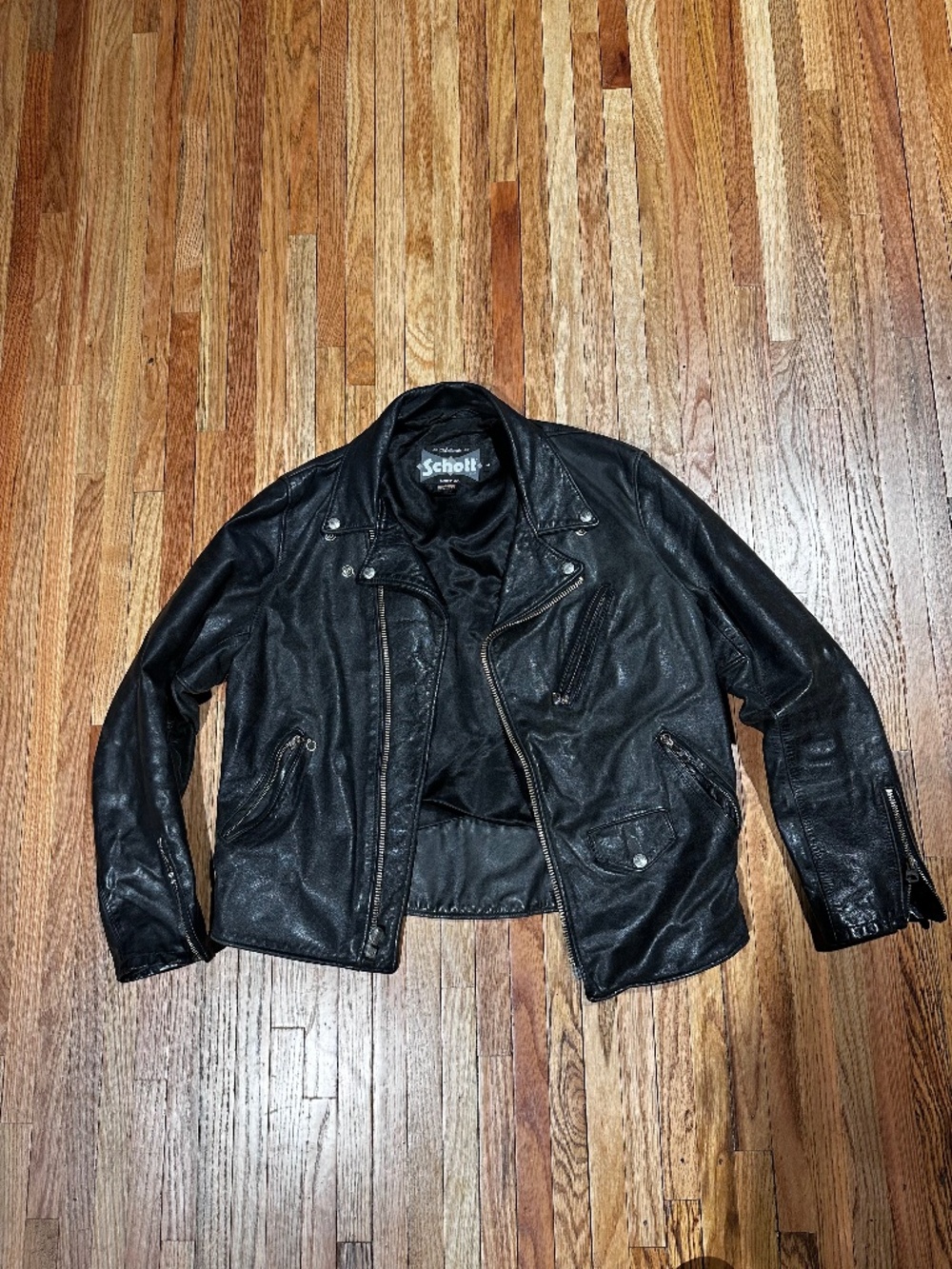 Schott NYC genuine leather jacket